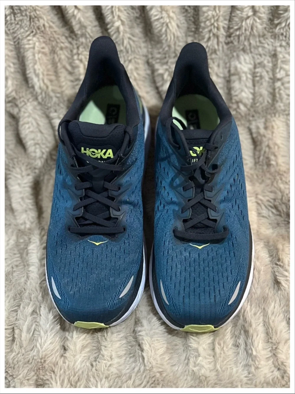 Hoka Clifton 8 Teal Sneakers~ Size 12D ~ Item #SN509